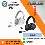 Flexi Tech ASUS WIRELESS BT/ROG SPEEDNOVA 2.4GHZ/3.5MM GAMING A701 DELTA II - BLACK / WHITE