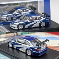 1/64 DCM BMW M3 GTR E46 Alloy Car Model BMW Premium Speed Classic Painting