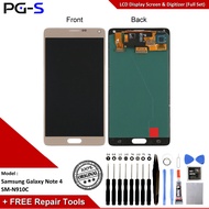 FullSet Ori LCD Samsung Galaxy Note 4 SM-N910C SM-N910H SM-N910G LCD Touch Screen & Digitizer Gold