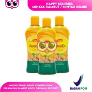 [MINYAK KEMIRI] HAPPY KEMIRIKU MINYAK RAMBUT / MINYAK KEMIRI ORIGINAL