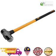 16 lbs / 18 lbs Sledge Hammer - Fiber Handle / Pemukul Besar - Pemegang Serat / Hexagon Hammer