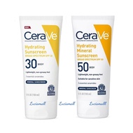 Cerave Hydrating Sunscreen Broad Spectrum SPF30 SPF50