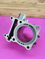 เสื้อสูบ 62-63มิล LEAD จีออโน่-PCX160 ปลอกสูบเหล็ก บ่าเต็ม พร้อมเจาะรูน้ำท้าย ปลอกยาว2มิล เสื้อเปล่า