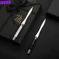 JAVIER Letter Opener Portable Exquisite Letter Supplies Office School Supplies Wooden Handle Student Stationery Envelopes Opener