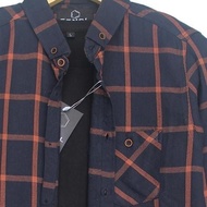 KEMEJA Long Sleeve Flannel Shirt Men's Shirt Casual Shirt FPA-07