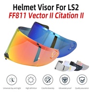 【ReadyStock】Visor For LS2 FF811 Vector II Citation II Helmet Lens Anti-UV Motorcycle Lightweight Dur