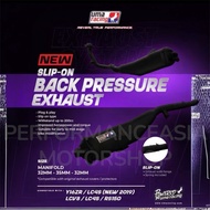 EXHAUST PIPE UMA SLIP ON *UR BACK PRESSURE* V2(NEW) 135LC 4S(NEW 19)/Y16ZR/135LC(V8)/135LC 5S