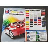 Autocolour Car Paint Catalogue Colour Card Nippon Lesonal