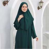 JUBAH ABAYA FREE KHIMAR JUBAH MUSLIMAH TERKINI KAFTAN IRONLESS