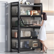 《Chinese mainland delivery, 10-20 days arrival》Cabinet Storage Appliances Kitchen Household Microwave Oven Cabinet Storage Bowl Storage Rack Floor Multi-Functional Oven Multi-Layer ELY1