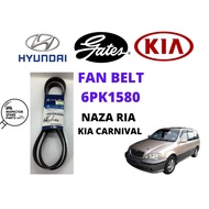 [KOREA] GATES NAZA RIA KIA CARNIVAL FAN BELT 6PK 1580