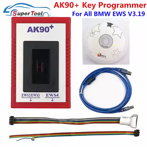 Professional CAS4 BDM Prog R270 V1.20 Auto AK90 V3.19 Key Programmer For BMW EWS From 1995-2005 AK-9