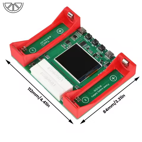 21700 Battery Capacity Tester Type-C Electronic Load Detector For 21700 Lithium Battery