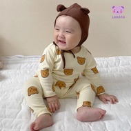 Quần áo thu đông bé trai bé gái Đồ bộ chất Thun mềm mịn Quần áo trẻ em mẫu quần áo sơ sinh cho bé si