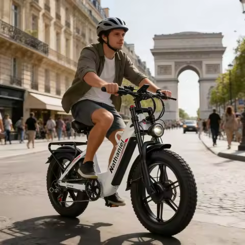 Nathaniel SYR08 Electric bike dual motor 2000W48V40AH dual battery adult off-road electric bicycle 2