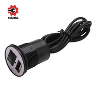 12-24V Universal USB Charger Motorcycle Power Adapter Socket USB Charger Waterproof Auto Charger Ada