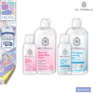 Nu Formula Cleansing Water นู ฟอร์มูล่า มิเนอรัล คลีนซิ่ง วอเตอร์ (100 / 510 ml.)