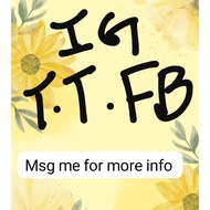 TikTOK Likes Instagram Likes and Views TT FB IG