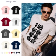 6-Pack T-shirt - Happy Nonsense Shirt, youthful and dynamic style