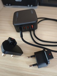 LDNIO 100W GaN 氮化鎵充電器轉換插