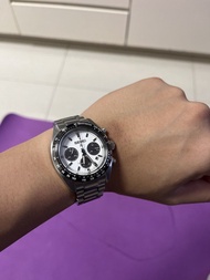Seiko Prospex SpeedTimer Full Set with Black Leather Strap