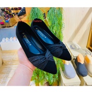 Shoes8888 Pointed Toe Shoes With A Twisted Bow Front Available In 4 Colors Size 36-40