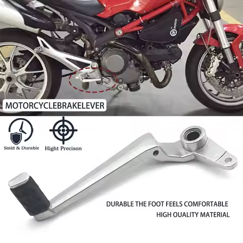 Rear Brake Lever Pedal For DUCATI MONSTER 696 796 821 1100 S 2008 2016 Motorcycle Accessories Motorc