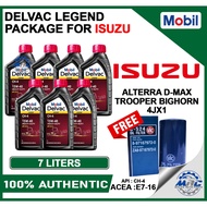 Mobil Delvac Legend 15W-40 7 liters for ISUZU ALTERRA D-MAX TROOPER BIGHORN 4JX1 - ENGINE OIL