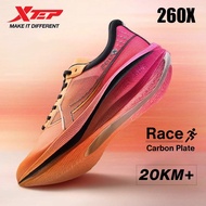 XTEP 260X T400 Carbon Plate Men Marathon Running Shoes