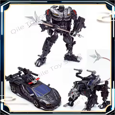 In Stock Pangu Model Transformed toys PT12 Three Transformers Suan Ni Black Ninja Snake Eyes Dark Ho