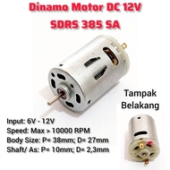 Dinamo Motor DC Mini RS360 RS380 RS385 RS390 RS545 RS550 3V 5V 12V 24V DIY Aplikasi Mainan Arduino K