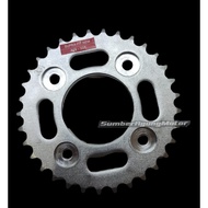 REAR GEAR GEAR HONDA SUPRA FIT NEW REVO SUPRA X 125 428-33T 428 33 TAJIMA BRAND