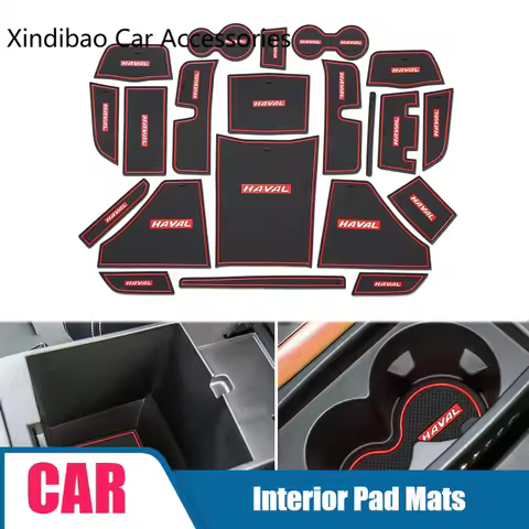 for Haval Jolion 2021 2022 Anti-Slip Gate Slot Cup Mat Car Accessories