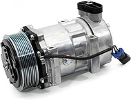 AC Compressor with Clutch Replacement Air Conditioning Compressor Compatible with Kenworth & Peterbi