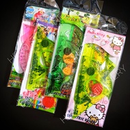 Geometric ruler set cartoon motif math measuring ruler stationery package