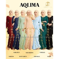 Aqlima Kebaya Sulam Kebaya Moden Labuh Kebaya Lace Kebaya Nyonya Baju Nikah Tunang Baju Konvokesyen 