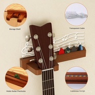 Pendirian Paparan Gitar Kayu Pepejal Rak Gitar Rak Penyimpanan Alat Muzik Rak Paparan Gitar Akustik 