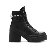 CONVERSE รองเท้า CHUCK 70 DE LUXE HEEL 2025 VALENTINES DAY HI BLACK ผู้หญิง A10634CF_S5BKXX