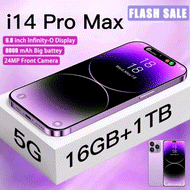 Original 5G i14 Pro Max Cellphone original big sale 6.8" OLED 120Hz DotDisplay 12GB+512GB Android smart phone cheap handphone 6800mAh Built in batter Wifi Bluetooth Mobile Phones