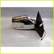 ☑ ✟ ✻ ISUZU SPORTIVO - CROSSWIND - SIDE MIRROR - POWER - CHROME WITH LIGHT 2001-UP LEFT or RIGHT SI