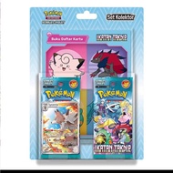 Pokemon Takdir Tie Collector Set booster indonesia card tcg mega dream indomaret trading card random
