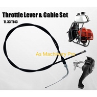 BRUSH CUTTER TB33 TB43 BG330 BG430 Throttle Lever + Throttle Cable