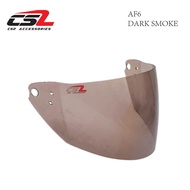 VISOR (AF6) DARK SMOKE / RAINBOW