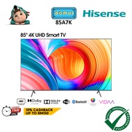 LATEST Hisense 85 Inch 4K Smart TV UHD 85" LED TV Murah Television 电视机 電視機 85A7H/K