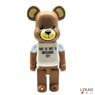 Bearbrick - "THIS IS NOT A MOSCHINO TOY"  Bear 400% 28cm Garfield High Quality Anime Action Figures / Toy / GK / Collection / Gift / Lzkail.sg