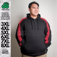Jumbo hoodie sweater hoodie men's hoodie big size 3XL 4XL 5XL 6XL 7XL 8XL plain hoodie