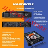 Power Amplifier Hardwell NX 800 Original Power Hardwell Class AB