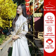 Traditional Ao Dai Set with 2 Tay Thi Silk Dresses, Elegant, Elegant Silk Ao Dai Design, Student Ao 