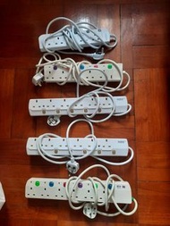 5及6頭13A獨立開關有燈插蘇拖板