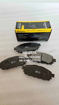KAMPAS REM DEPAN MK KASHIYAMA D2355 INNOVA REBORN ORI BRAKE PAD MK KASHIYAMA 1SET